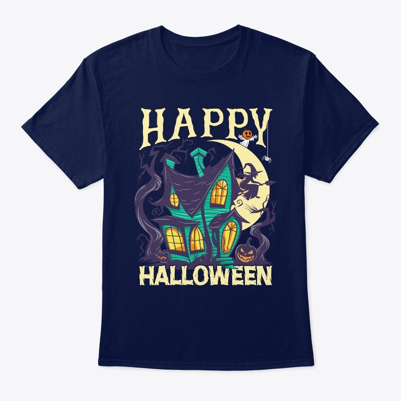 Haunted House Happy Halloween Shirt
