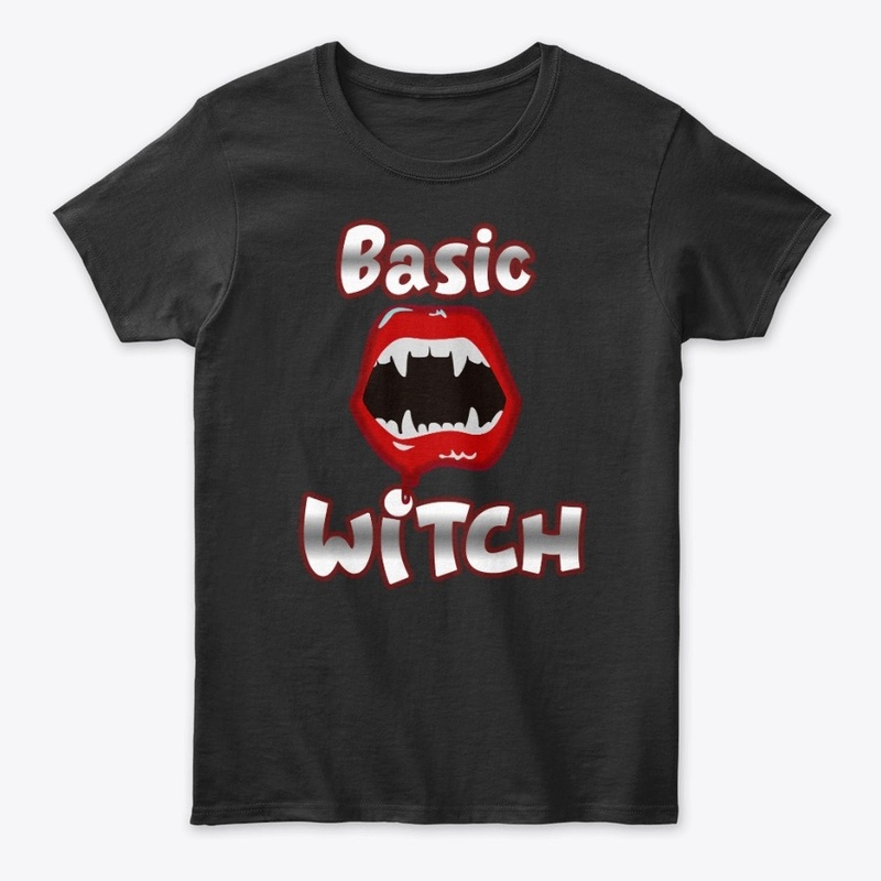 Vampire basic witch halloween design