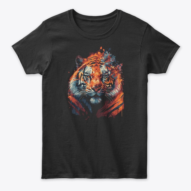 tiger in the forest