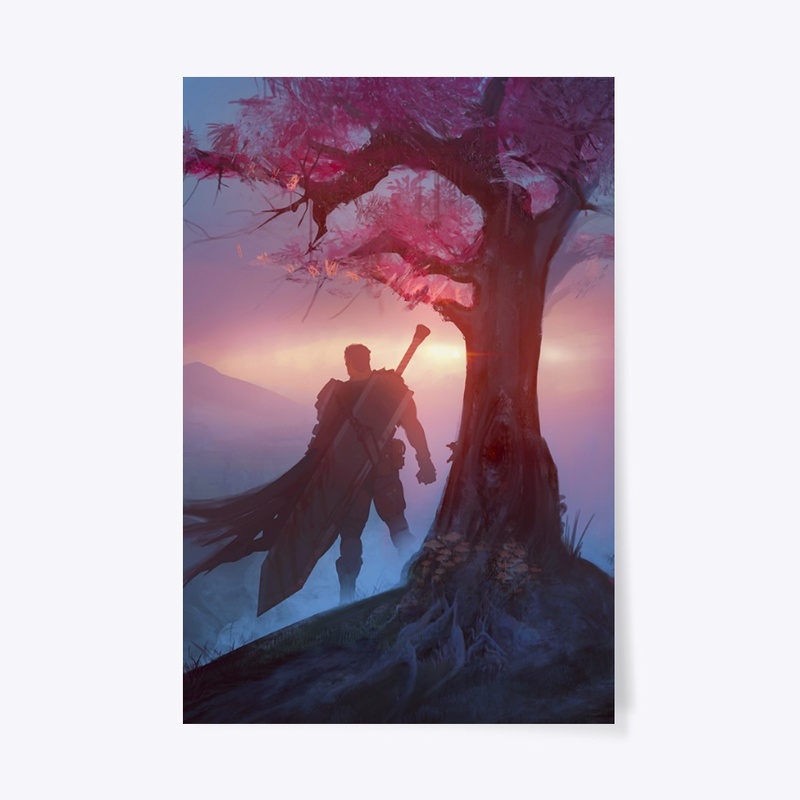 Berserk Guts Sunset