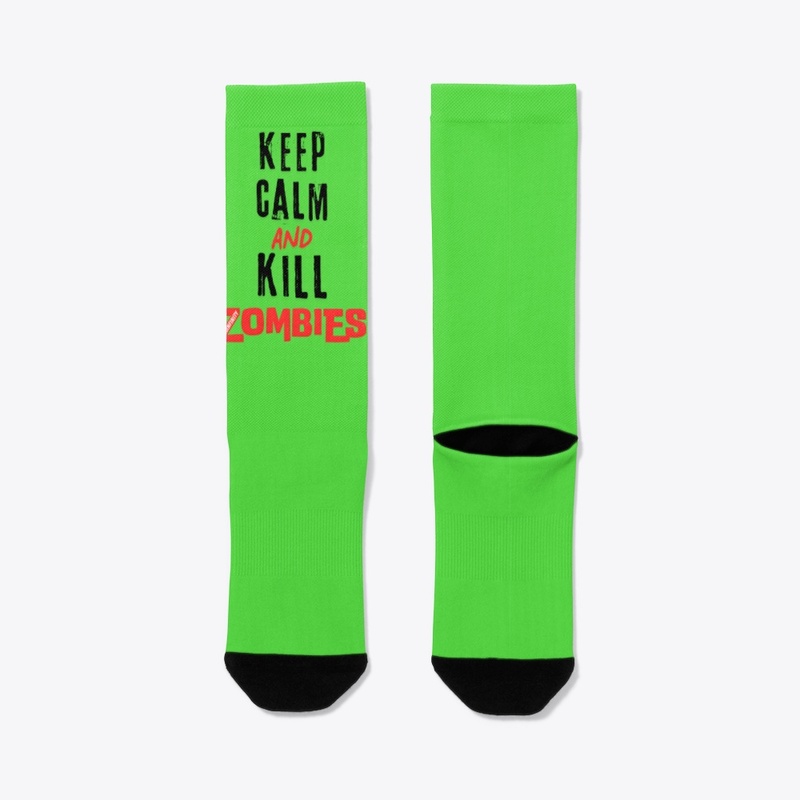 Keep Calm And Kill Zombies By Nels