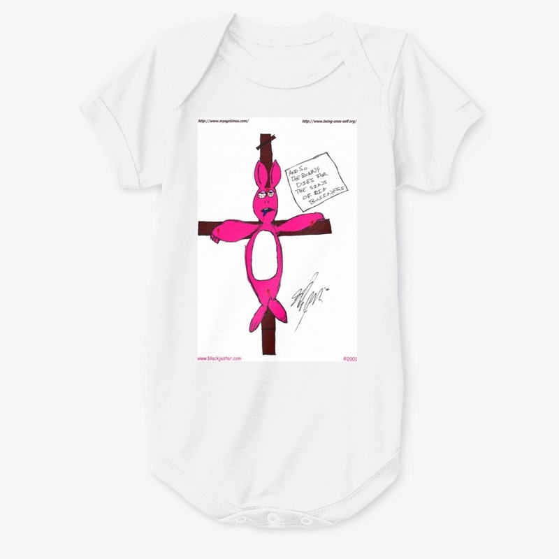 Bunny On Cross Classic