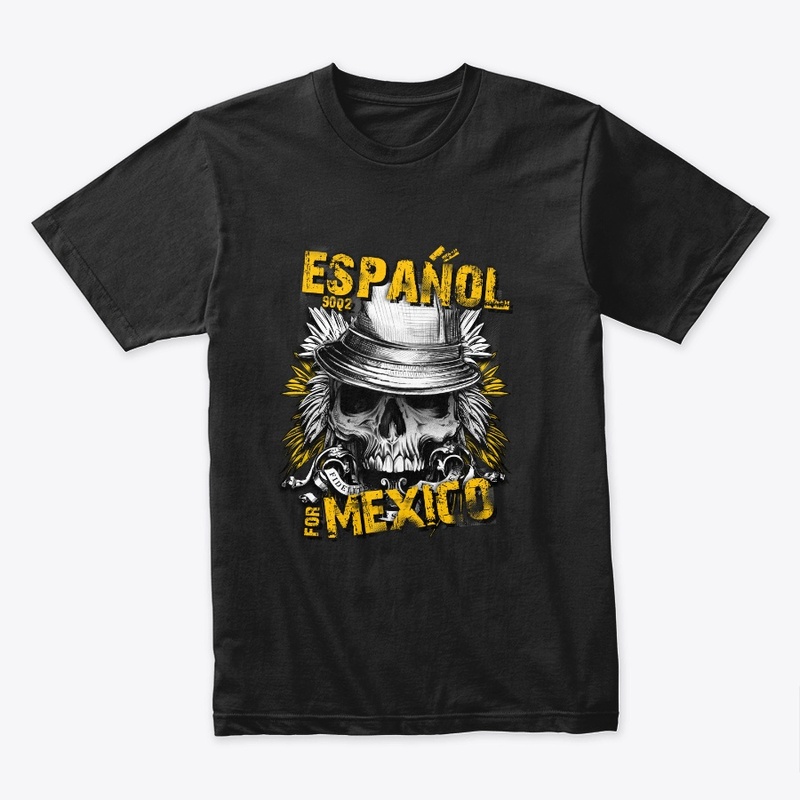 Craze Uk | Espanol for Mexico Skull Tees