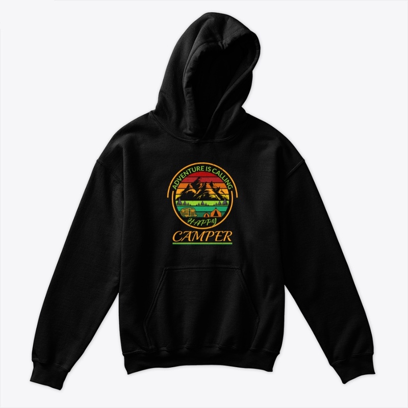 VINTAGE Camping T-Shirt Happy Camper