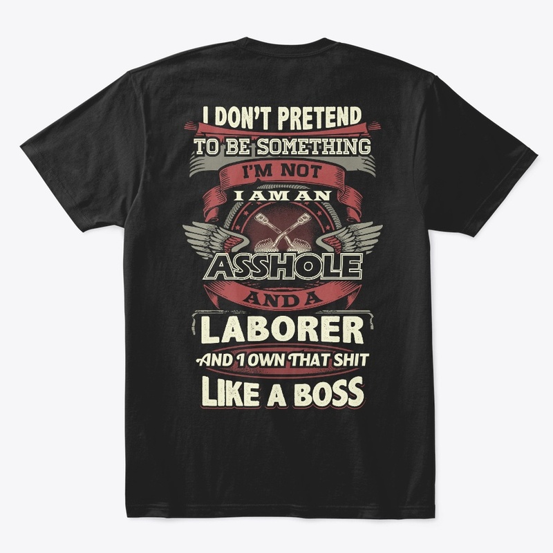 Laborer Like A Boss Hoodie 