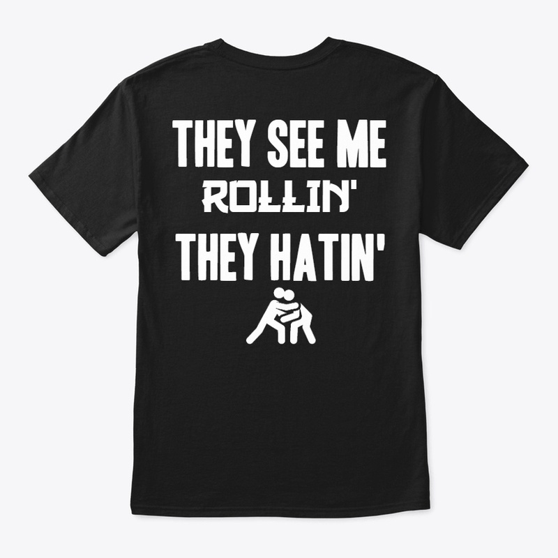 JiuJitsu rollin tee/tank top