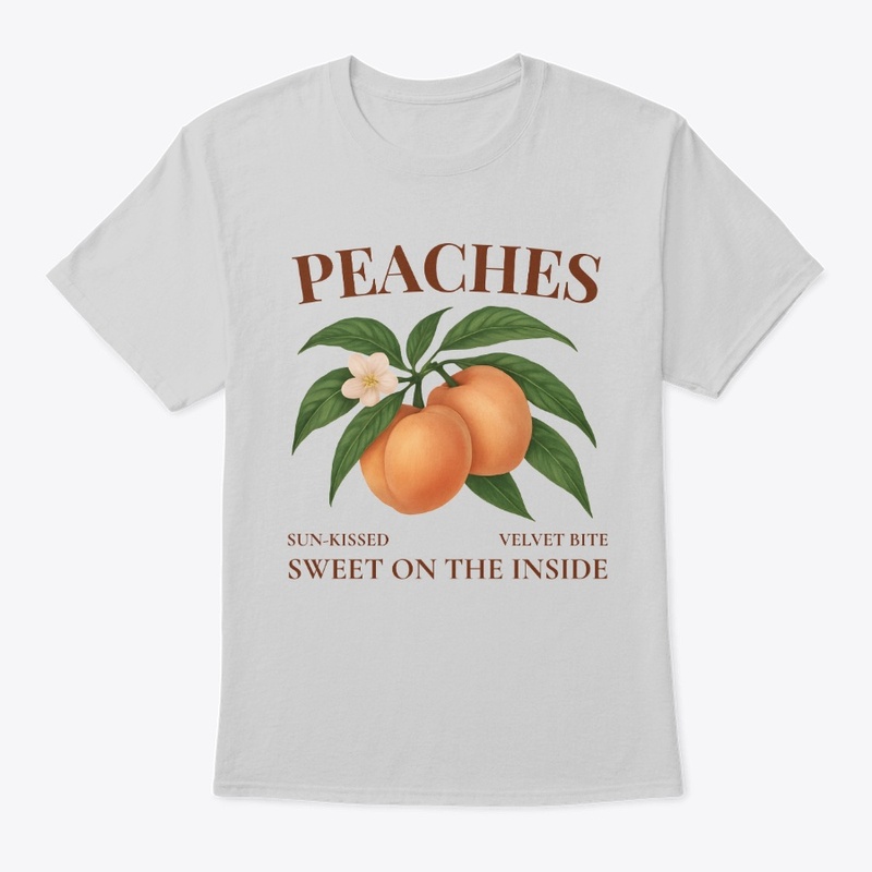 Vintage Peach | Botanical Fruit Art