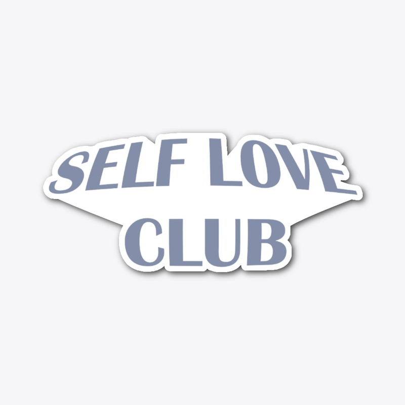 self love club blue design