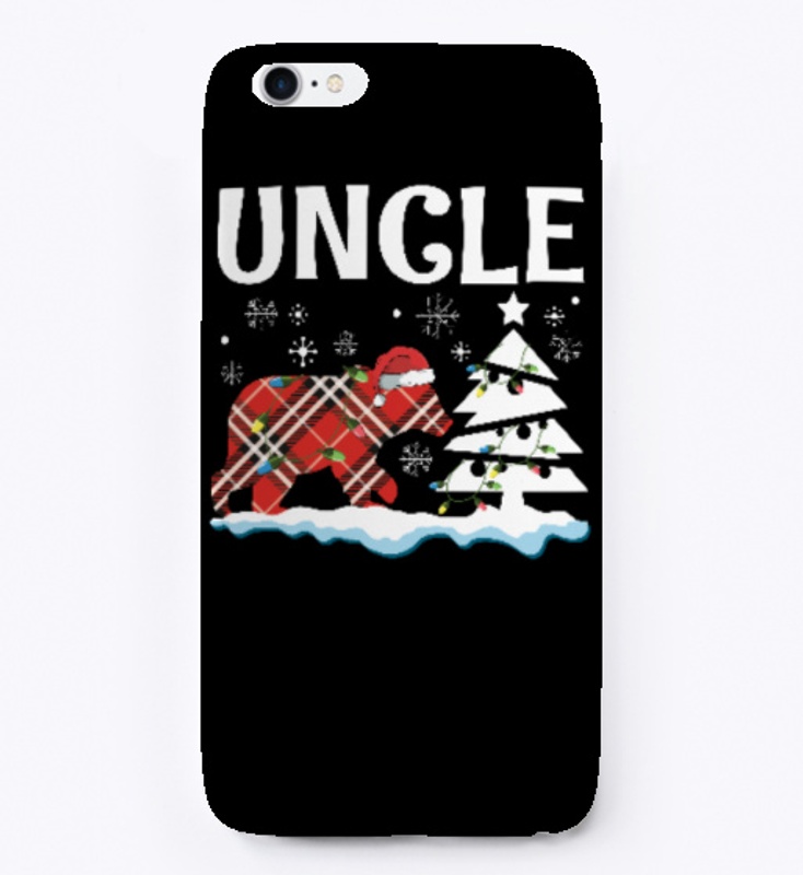 Bear Tree Light Pajama Walk On Snow