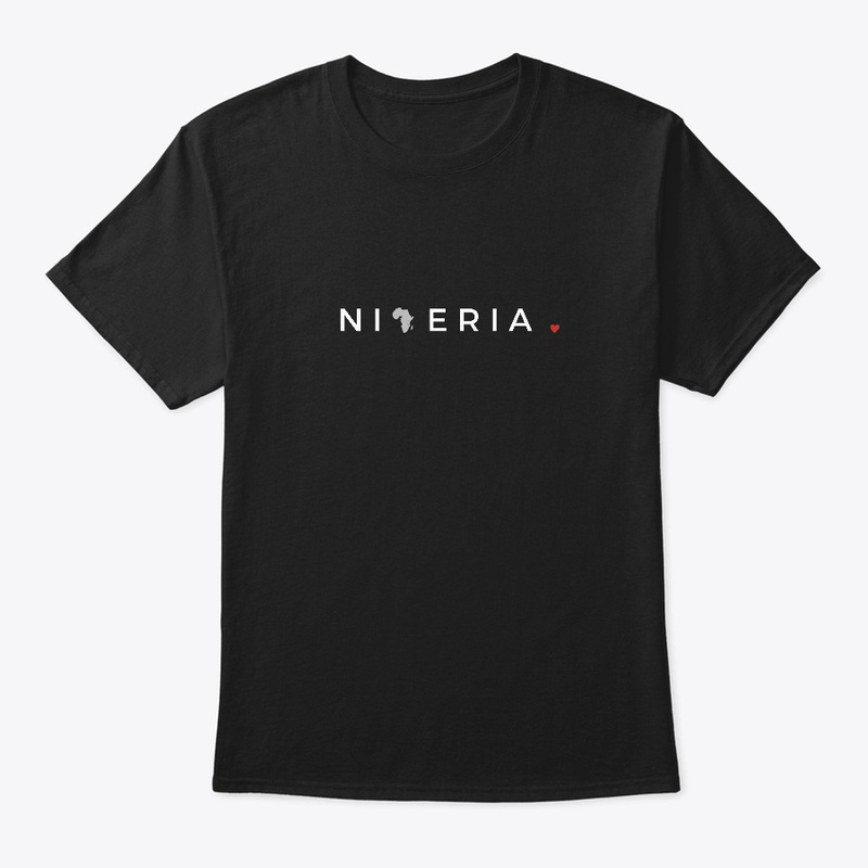 Nigeria Love T-Shirt (Black)