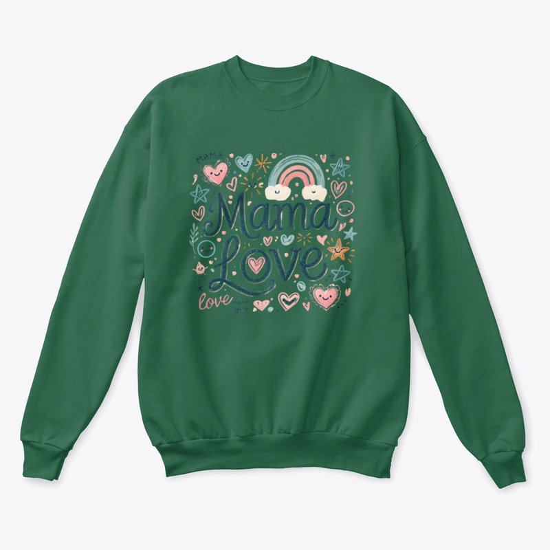 Mama Love – Kid’s Handwriting Tee