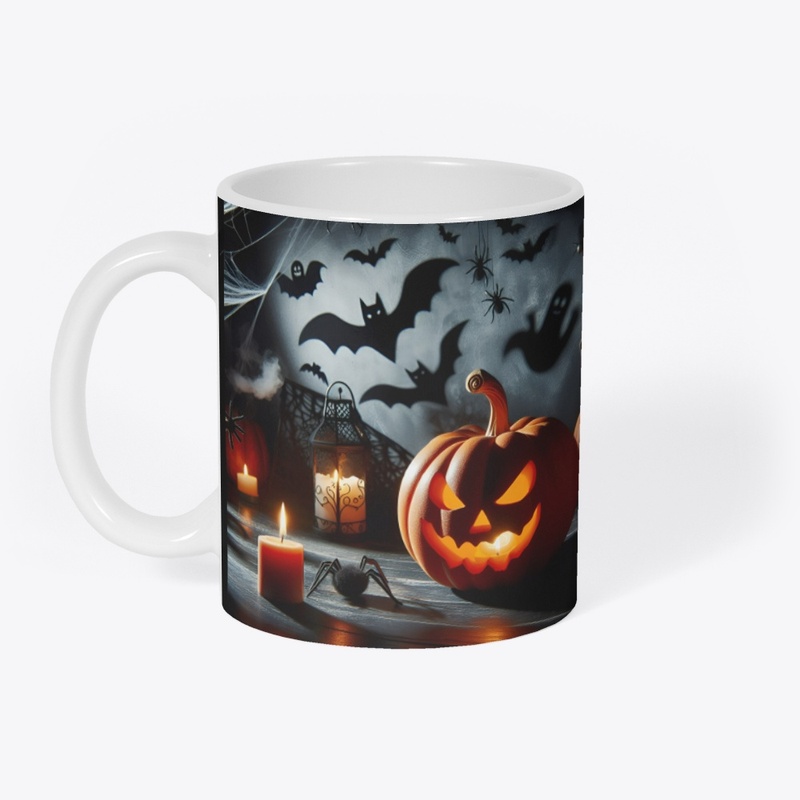 Spooky Halloween Night Eerie Design