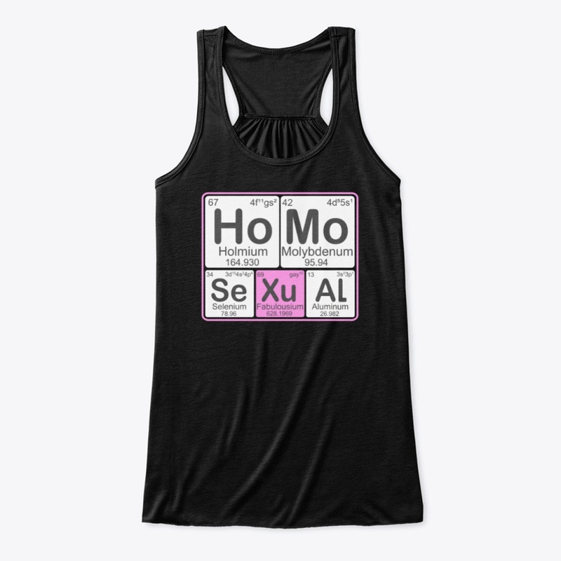 HOMOSEXUAL (White print)