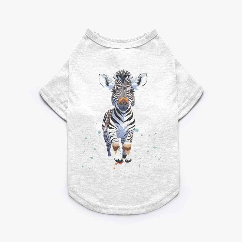 playful baby zebra