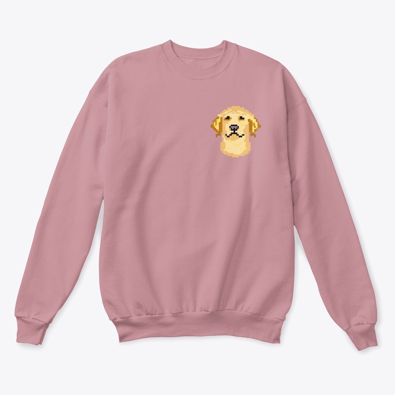 Golden Retriever Pixel Art