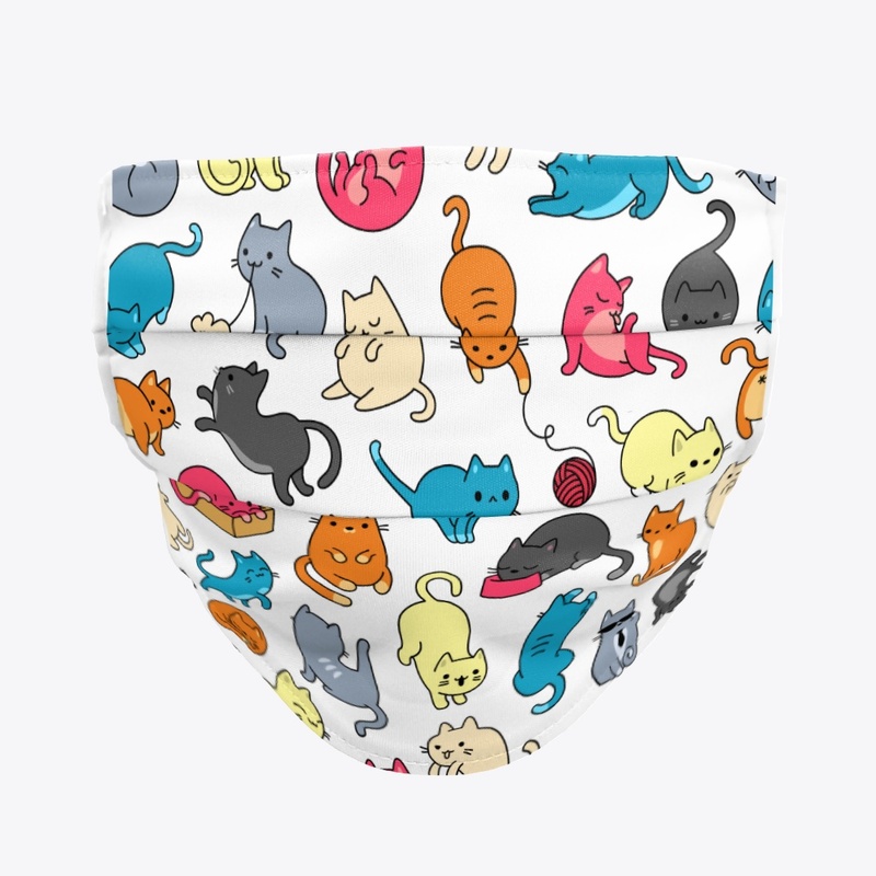 Kitty Cat Face Mask