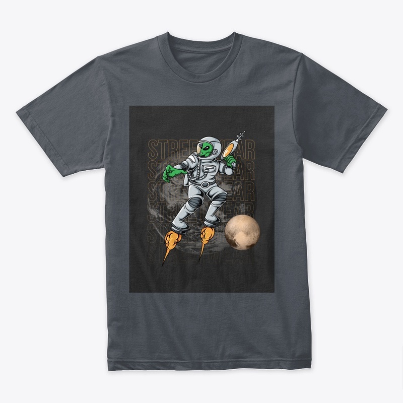 Galactic Streetwear - Alien Astronaut T