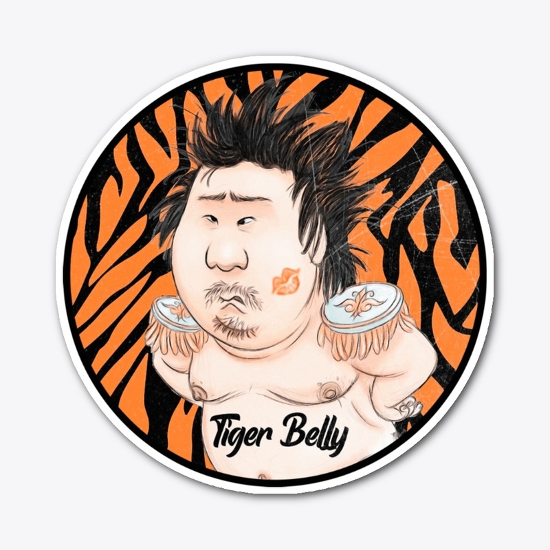 FUNNY TIGER BELLY