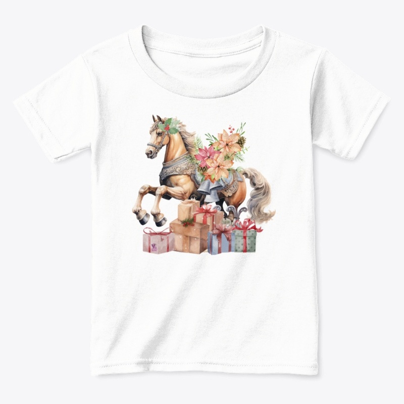 Christmas rocking horse