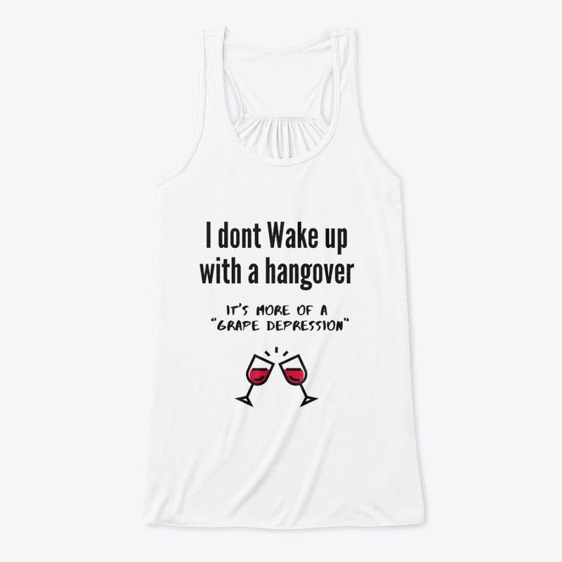I don't wake up with a hangover
