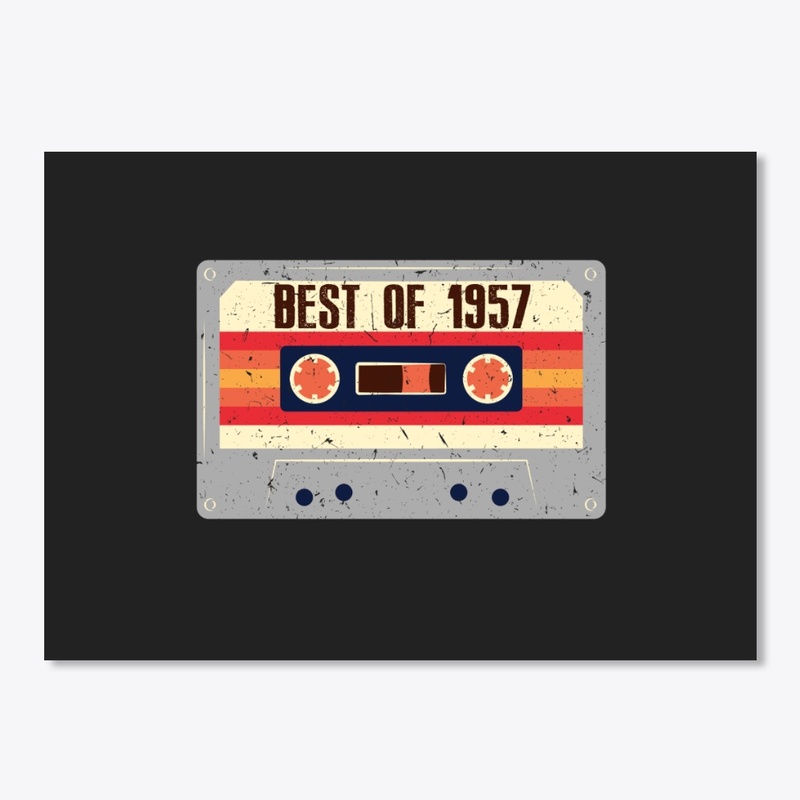 Vintage Best Of  1957 Birthday Gift