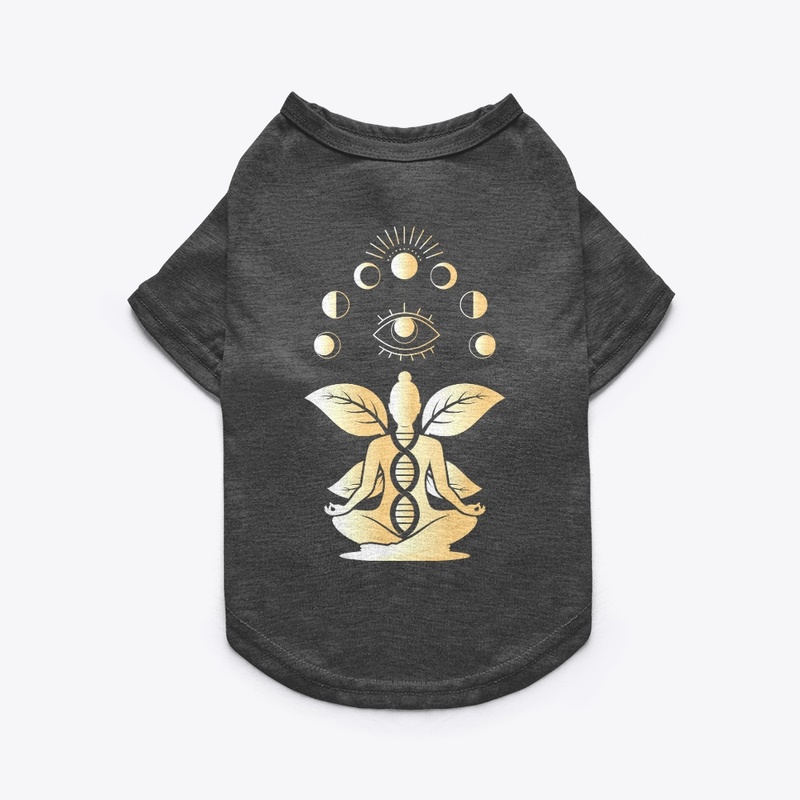 meditation yoga 3rd eye mystic moon tee
