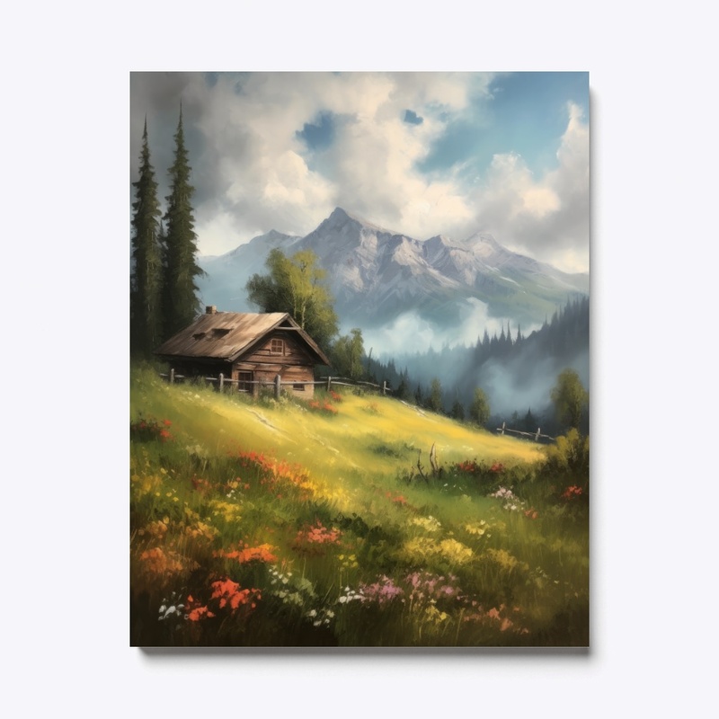 Wall Art - Alpine Beauty