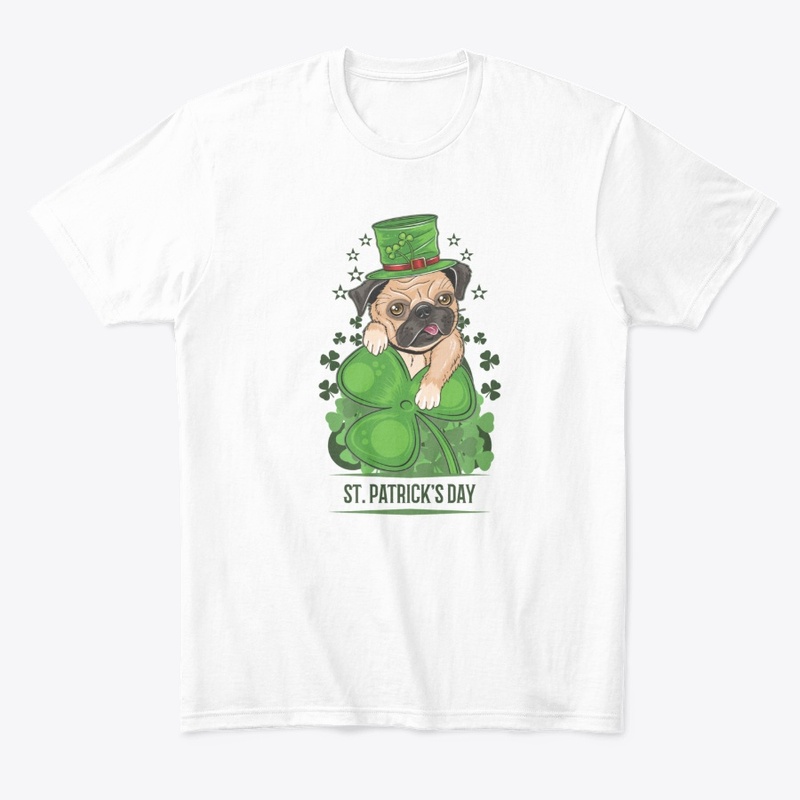 Pug St. Patrick's Day