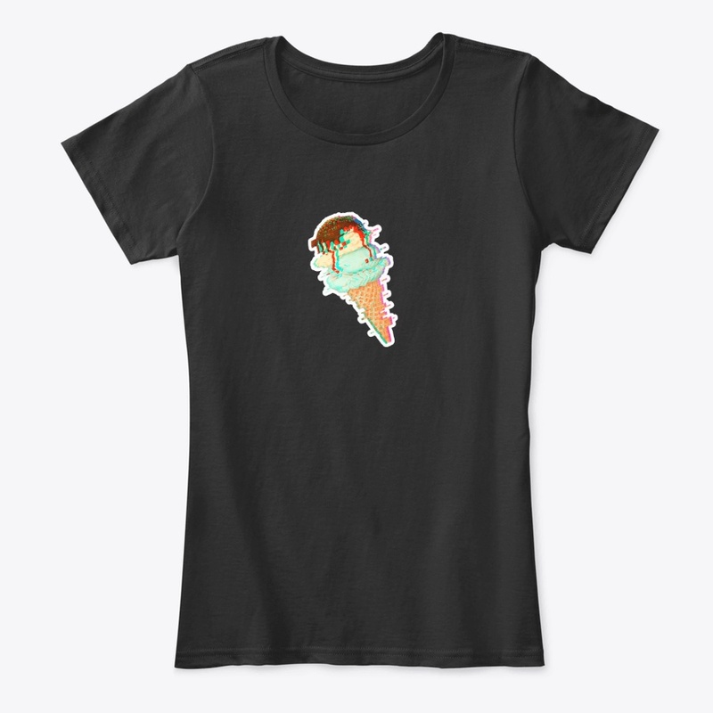Glitchy Ice Cream Cone