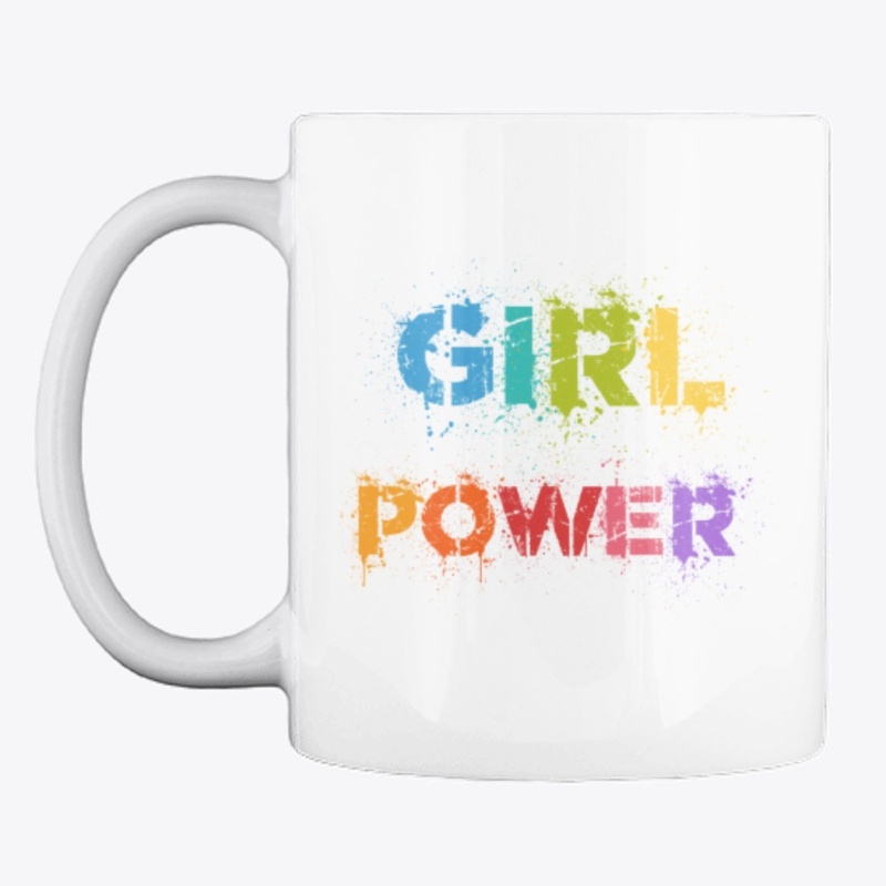Girl power spray-painted inspiration