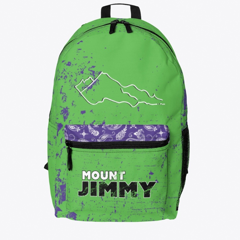 Mount Jimmy - Green and Purple