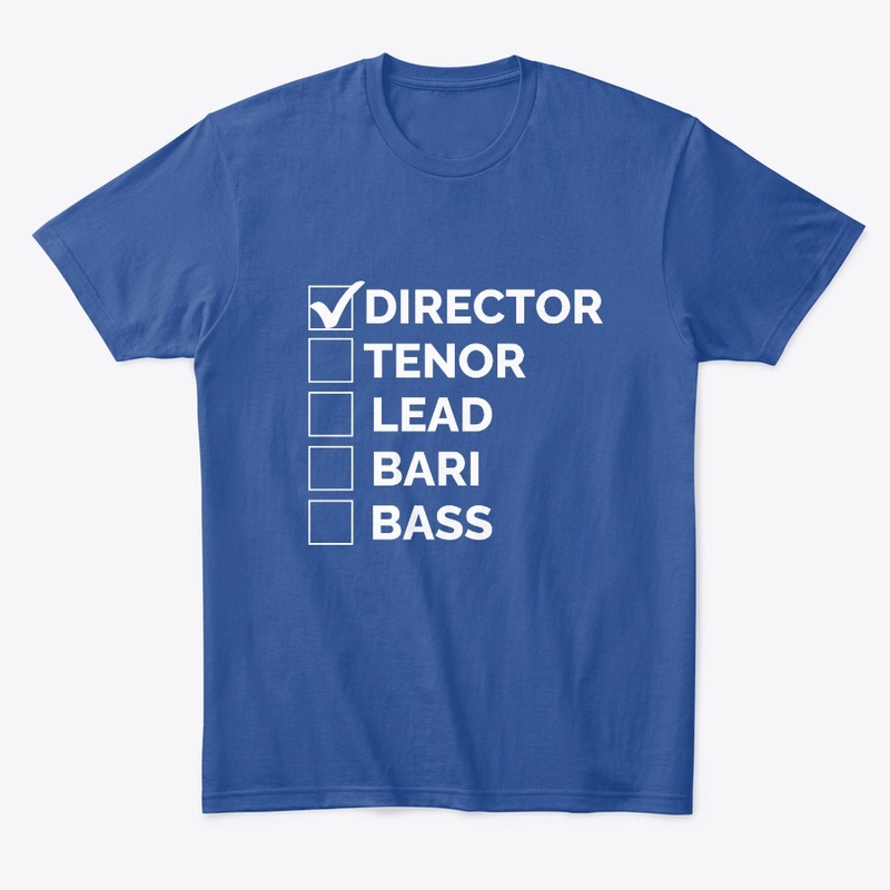 Block Director Check Mark White