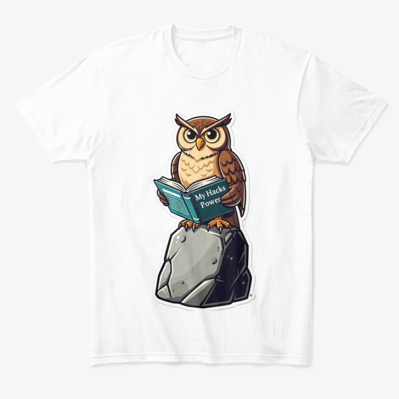 Wise Owl "My Hacks Power" Graphic Tee