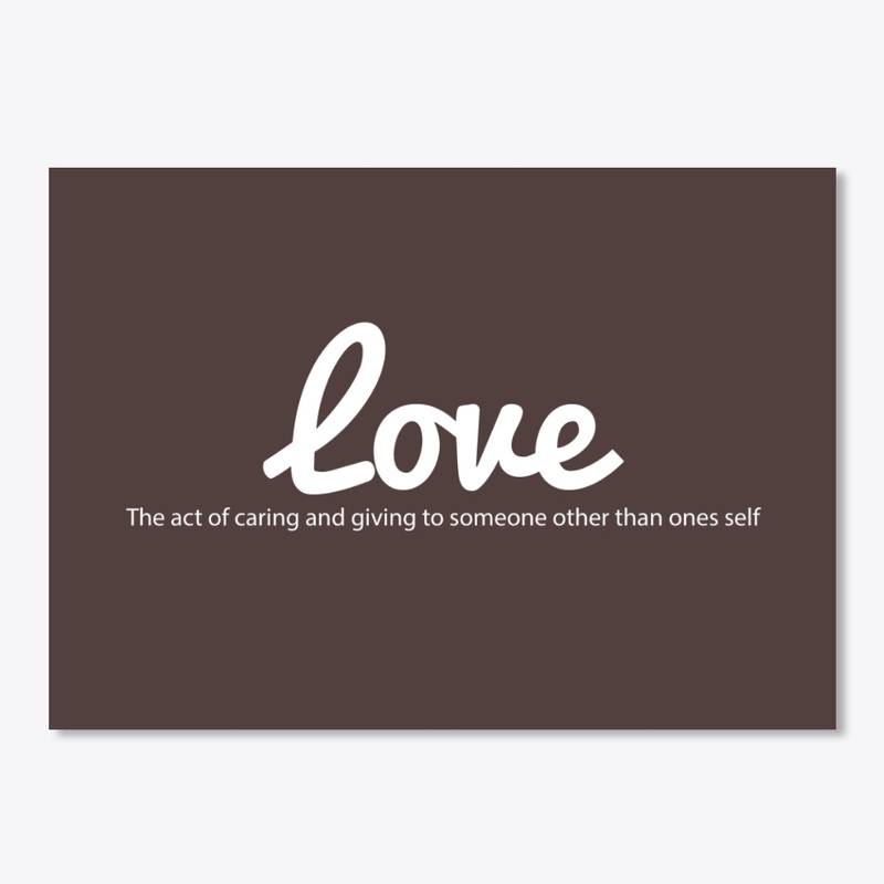 Inspirational novelty . Meaning of Love