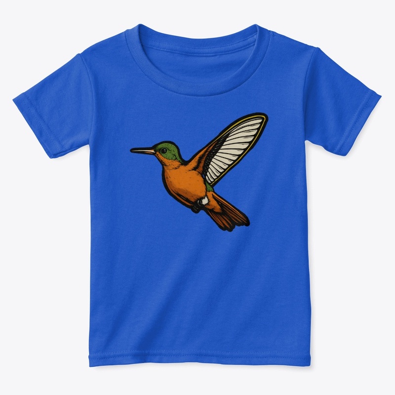Cinnamon Hummingbird - Bird Art