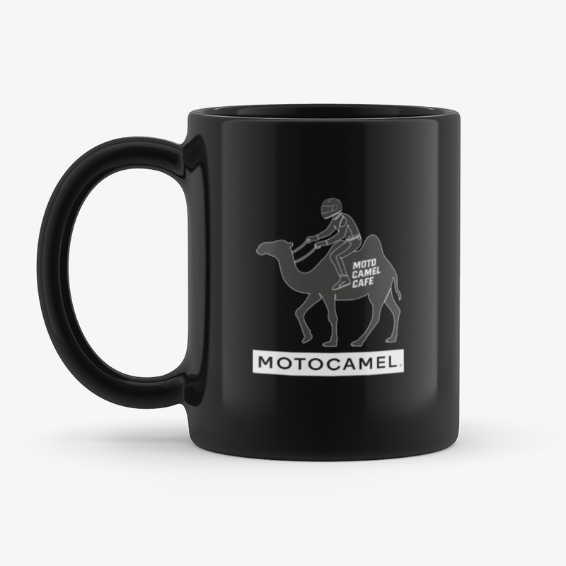 MotoCamel Cafe Silhouette