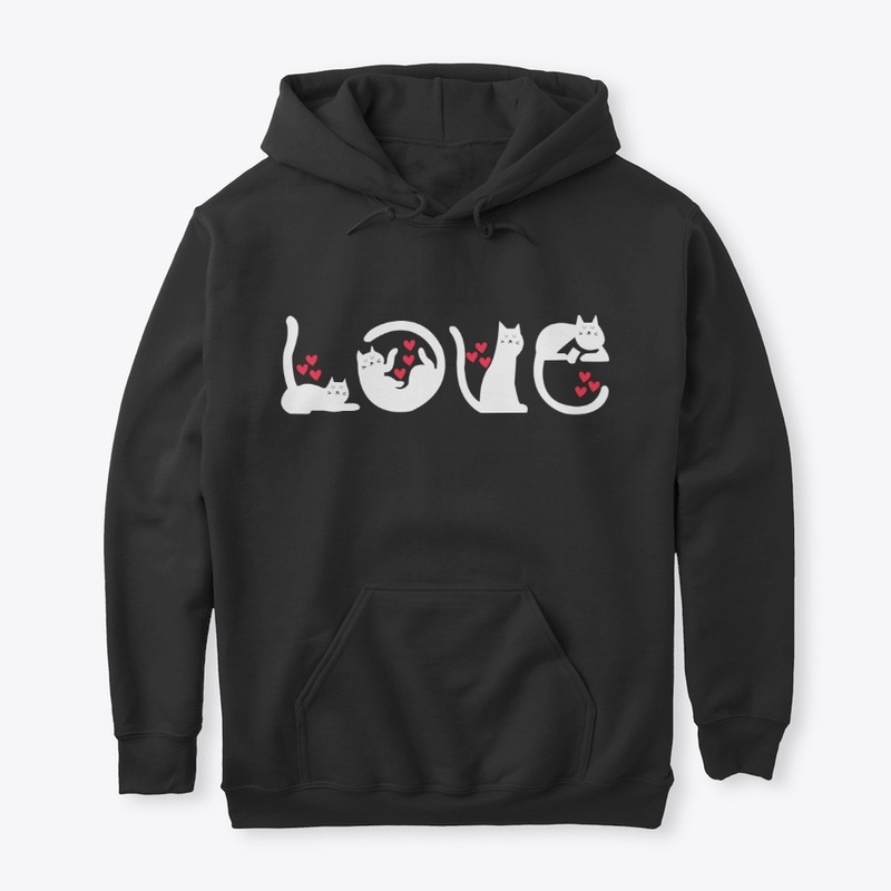 Un amour de chat "LOVE"