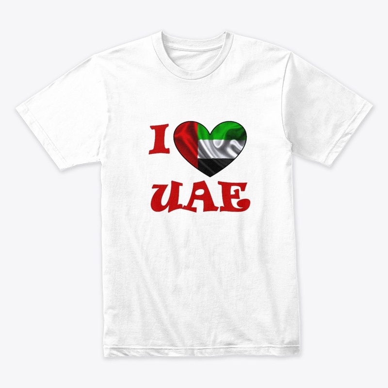 I love UAE T-shirt design