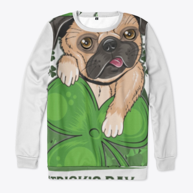 Pug St. Patrick's Day