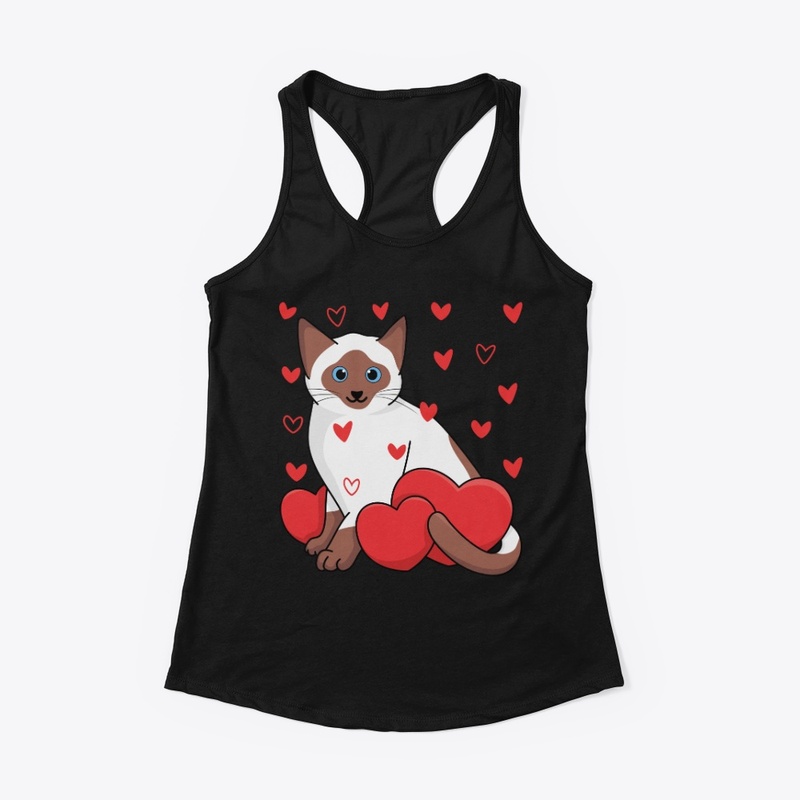 Siamese Cat Valentine's Day Gift