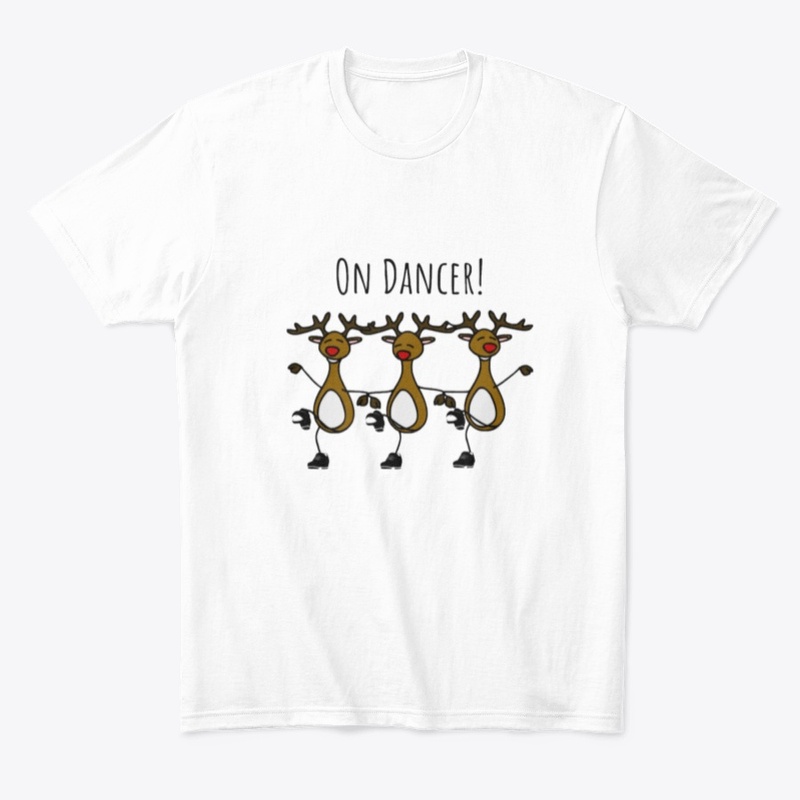 On Dancer Tap Dancing Reindeer