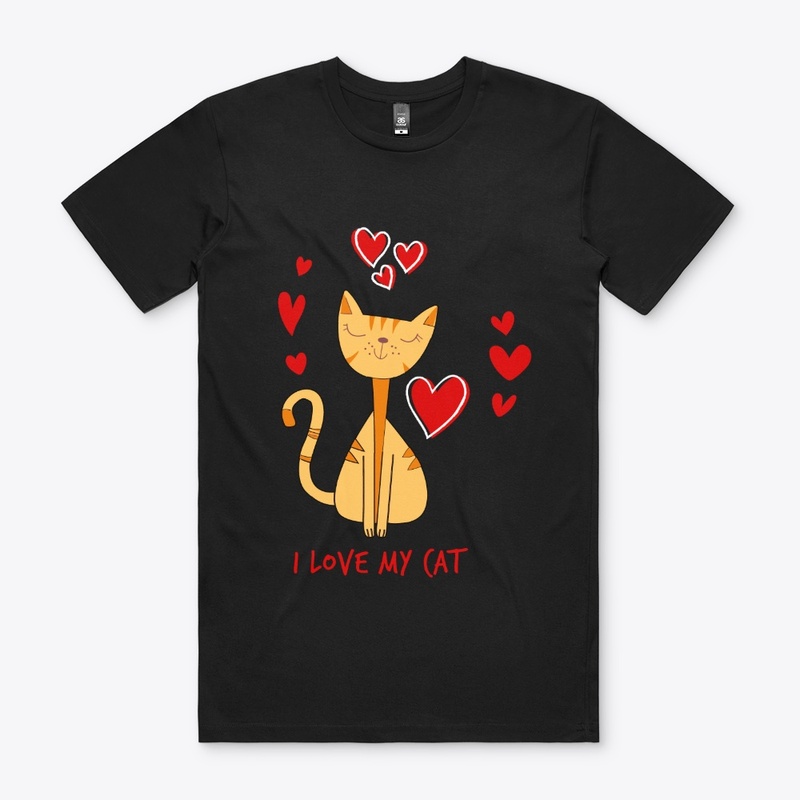 I love my cat.