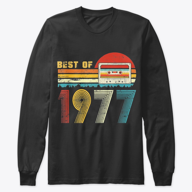 Best Of 1977 Retro Cassette Tape