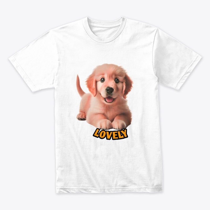 LOVELY DOG T-SHIRT 
