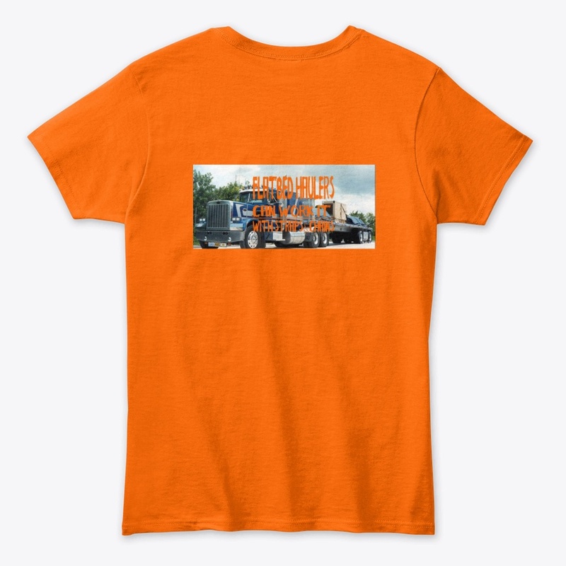 Flat Bed Trucker Line Clothing