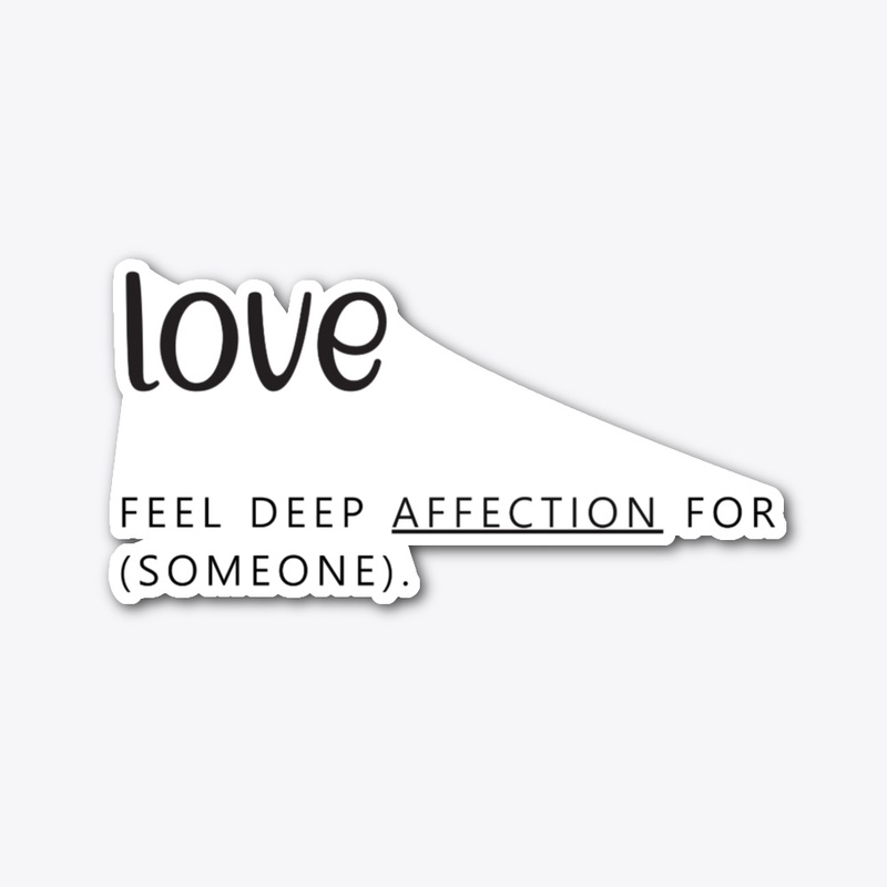  Love & Affection Minimalist Typography 