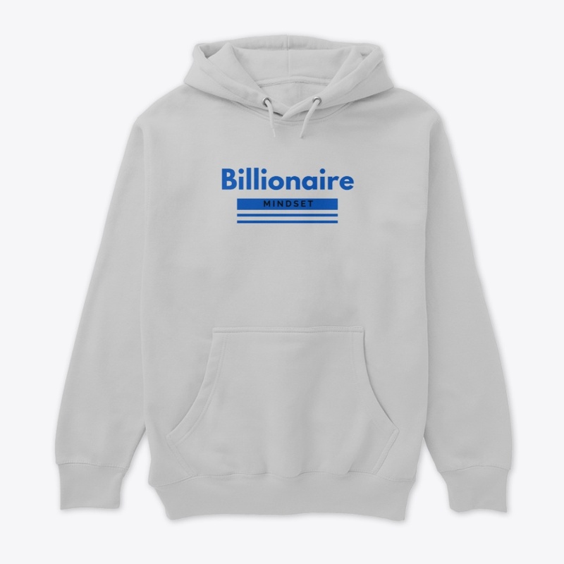THE BILLIONAIRE MINDSET BLACK AND BLUE