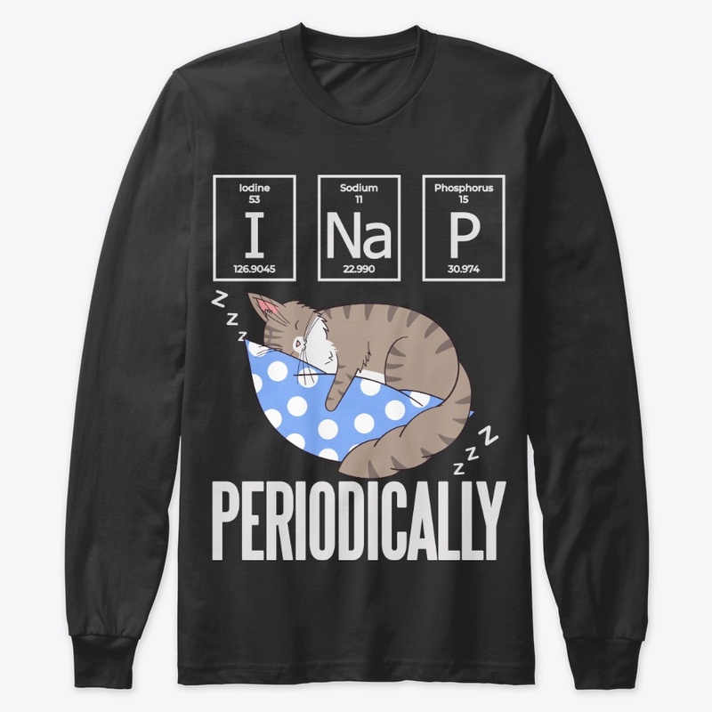 Funny Science Cat Gift, Nap Periodically