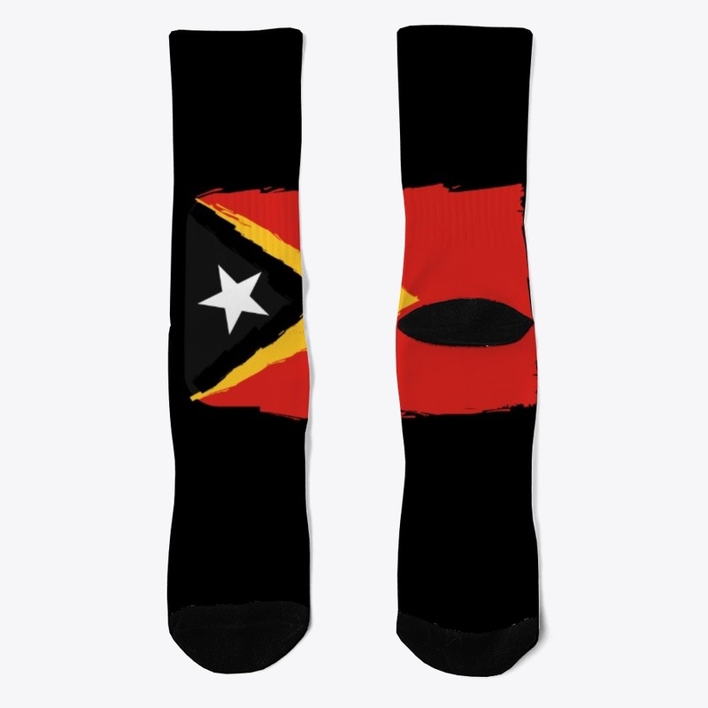 East Timor flag.