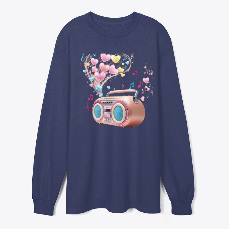 🎧 Love in the Beat – Retro Music Lover 
